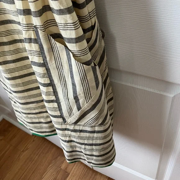 Anthropologie Maeve Striped Linen Blend Dress Size 0 EUC - Picture 8 of 14